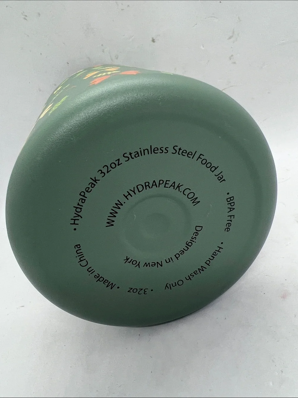 Hydrapeak Food Jar Insulated Stainless Steel Plus Peptide Storage Container NWOT